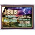 JESUS CHRIST MEDIATOR OF THE NEW COVENANT  Bible Verse for Home Acrylic Frame  GWARMOUR10345  "18X12"