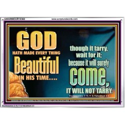 GOD HATH MADE EVERYTHING BEAUTIFUL ALLELUIA  Children Room  GWARMOUR10360  "18X12"