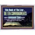 DO NOT IGNORE THE TEN COMMANDMENTS  Unique Power Bible Acrylic Frame  GWARMOUR10373  "18X12"