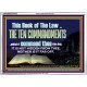 DO NOT IGNORE THE TEN COMMANDMENTS  Unique Power Bible Acrylic Frame  GWARMOUR10373  