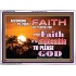 ACCORDING TO YOUR FAITH BE IT UNTO YOU  Children Room  GWARMOUR10387  "18X12"