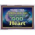 DO THE WILL OF GOD FROM THE HEART  Unique Scriptural Acrylic Frame  GWARMOUR10426  "18X12"