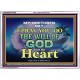 DO THE WILL OF GOD FROM THE HEART  Unique Scriptural Acrylic Frame  GWARMOUR10426  