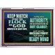 WATCH THE FLOCK OF GOD IN YOUR CARE  Scriptures Décor Wall Art  GWARMOUR10439  