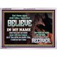 IN MY NAME SHALL THEY CAST OUT DEVILS  Christian Quotes Acrylic Frame  GWARMOUR10460  