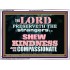 SHEW KINDNESS AND BE COMPASSIONATE  Christian Quote Acrylic Frame  GWARMOUR10462  "18X12"