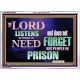 THE LORD NEVER FORGET HIS CHILDREN  Christian Artwork Acrylic Frame  GWARMOUR10507  