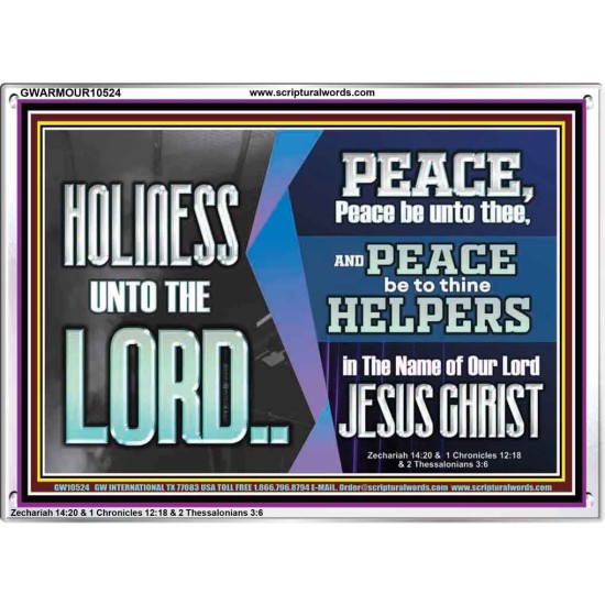 HOLINESS UNTO THE LORD  Righteous Living Christian Picture  GWARMOUR10524  
