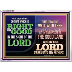 THAT IT MAY BE WELL WITH THEE  Contemporary Christian Wall Art  GWARMOUR10536  "18X12"