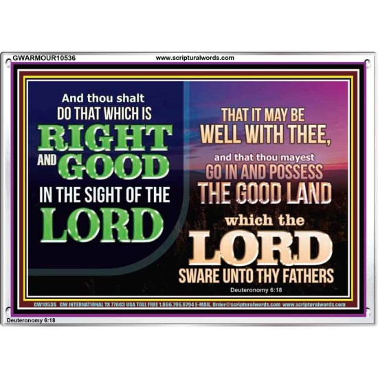 THAT IT MAY BE WELL WITH THEE  Contemporary Christian Wall Art  GWARMOUR10536  