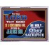TO OBEY IS BETTER THAN SACRIFICE  Scripture Art Prints Acrylic Frame  GWARMOUR10538  "18X12"