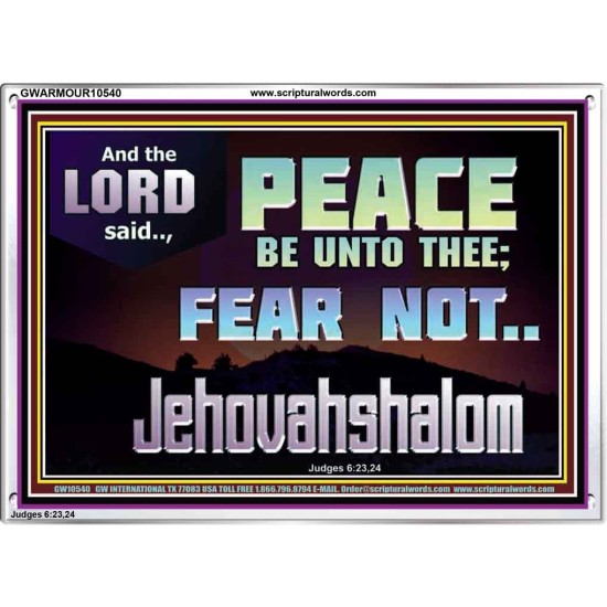 JEHOVAHSHALOM PEACE BE UNTO THEE  Christian Paintings  GWARMOUR10540  