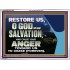 GOD OF OUR SALVATION  Scripture Wall Art  GWARMOUR10573  "18X12"