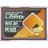 GO OUT WITH JOY AND BE LED FORTH WITH PEACE  Custom Inspiration Bible Verse Acrylic Frame  GWARMOUR10617  "18X12"