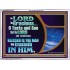 BLESSED IS THE MAN THAT TRUSTETH IN THE LORD  Scripture Wall Art  GWARMOUR10641  "18X12"