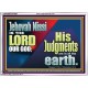 JEHOVAH NISSI IS THE LORD OUR GOD  Sanctuary Wall Acrylic Frame  GWARMOUR10661  
