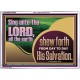TESTIFY OF HIS SALVATION DAILY  Unique Power Bible Acrylic Frame  GWARMOUR10664  