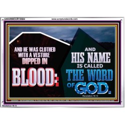 AND HIS NAME IS CALLED THE WORD OF GOD  Righteous Living Christian Acrylic Frame  GWARMOUR10684  