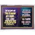 THE ARMOUR OF LIGHT OUR LORD JESUS CHRIST  Ultimate Inspirational Wall Art Acrylic Frame  GWARMOUR10689  "18X12"