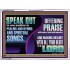MAKE MELODY TO THE LORD WITH ALL YOUR HEART  Ultimate Power Acrylic Frame  GWARMOUR10704  "18X12"
