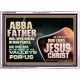 ABBA FATHER WILL OPEN RIVERS IN HIGH PLACES AND FOUNTAINS IN THE MIDST OF THE VALLEY  Bible Verse Acrylic Frame  GWARMOUR10756  