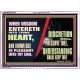 KNOWLEDGE IS PLEASANT UNTO THY SOUL UNDERSTANDING SHALL KEEP THEE  Bible Verse Acrylic Frame  GWARMOUR10772  