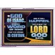 THE WORD OF THE LORD IS CERTAIN AND IT WILL HAPPEN  Modern Christian Wall Décor  GWARMOUR10780  