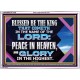 PEACE IN HEAVEN AND GLORY IN THE HIGHEST  Church Acrylic Frame  GWARMOUR11758  