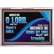 FOR THY RIGHTEOUSNESS SAKE BRING MY SOUL OUT OF TROUBLE  Ultimate Power Acrylic Frame  GWARMOUR11925  