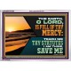 THE EARTH O LORD IS FULL OF THY MERCY TEACH ME THY STATUTES  Righteous Living Christian Acrylic Frame  GWARMOUR12039  