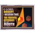 ACCEPT THE FREEWILL OFFERINGS OF MY MOUTH  Bible Verse Acrylic Frame  GWARMOUR12044  "18X12"
