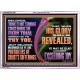 THINK IT NOT STRANGE CONCERNING THE FIERY TRIAL WHICH IS TO TRY YOU  Modern Christian Wall Décor Acrylic Frame  GWARMOUR12071  