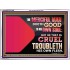 THE MERCIFUL MAN DOETH GOOD TO HIS OWN SOUL  Scriptural Wall Art  GWARMOUR12096  "18X12"