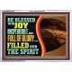 BE BLESSED WITH JOY UNSPEAKABLE AND FULL GLORY  Christian Art Acrylic Frame  GWARMOUR12100  