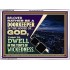 BELOVED RATHER BE A DOORKEEPER IN THE HOUSE OF GOD  Bible Verse Acrylic Frame  GWARMOUR12105  "18X12"