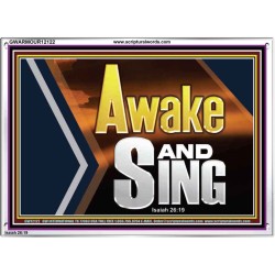 AWAKE AND SING  Affordable Wall Art  GWARMOUR12122  "18X12"