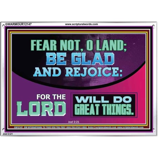 THE LORD WILL DO GREAT THINGS  Custom Inspiration Bible Verse Acrylic Frame  GWARMOUR12147  