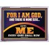 UNTO ME EVERY KNEE SHALL BOW  Scripture Wall Art  GWARMOUR12176  "18X12"