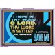 O LORD I AM THINE SAVE ME  Large Scripture Wall Art  GWARMOUR12177  