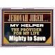 JEHOVAH JIREH MY HELPER THE PROVIDER FOR MY LIFE  Unique Power Bible Acrylic Frame  GWARMOUR12249  