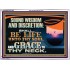 SOUND WISDOM AND DISCRETION SHALL BE LIFE UNTO THY SOUL  Children Room Wall Acrylic Frame  GWARMOUR12407  "18X12"