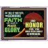 YOUR GENUINE FAITH WILL RESULT IN PRAISE GLORY AND HONOR  Children Room  GWARMOUR12433  "18X12"