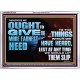 GIVE THE MORE EARNEST HEED  Contemporary Christian Wall Art Acrylic Frame  GWARMOUR12728  