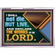 I SHALL NOT DIE BUT LIVE AND DECLARE THE WORKS OF THE LORD  Eternal Power Acrylic Frame  GWARMOUR13034  