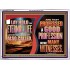 LAY HOLD ON ETERNAL LIFE WHEREUNTO THOU ART ALSO CALLED  Ultimate Inspirational Wall Art Acrylic Frame  GWARMOUR13084  "18X12"