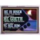 HE IS RISEN FROM THE DEAD  Bible Verse Acrylic Frame  GWARMOUR13093  