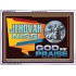 JEHOVAH NISSI GOD OF MY PRAISE  Christian Wall Décor  GWARMOUR13119  "18X12"