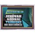 THE EVERLASTING GOD JEHOVAH ADONAI TZIDKENU OUR RIGHTEOUSNESS  Contemporary Christian Paintings Acrylic Frame  GWARMOUR13132  "18X12"