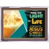 THE LIGHT OF LIFE OUR LORD JESUS CHRIST  Righteous Living Christian Acrylic Frame  GWARMOUR9552  "18X12"