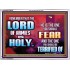 FEAR THE LORD WITH TREMBLING  Ultimate Power Acrylic Frame  GWARMOUR9567  "18X12"